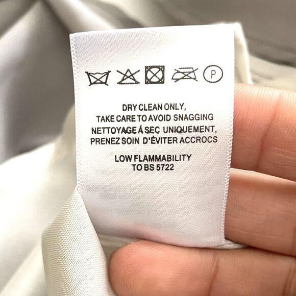 Jenny Yoo Light Grey Blake Maxi Bridesmaid Prom Formal Dress - Picture 6 of 16